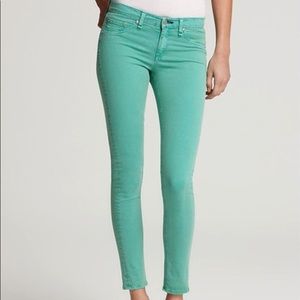 Rag & Bone Turquoise Jean Legging Size 26